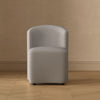 Hearth Contemporary Modern Upholstered Side Chair in Light Gray