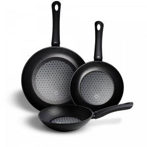 Arimi Diamante Italian Frying Pan Set - 3 Piece