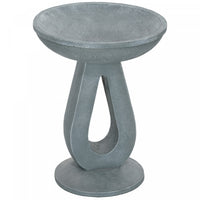 Outsunny Resin Bird Bath For Outdoors, 20.1