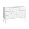 Milo 7-Drawer Dresser - White