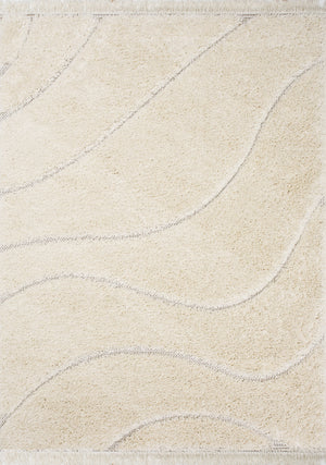 Napa Curves Shag Area Rug - 7'10