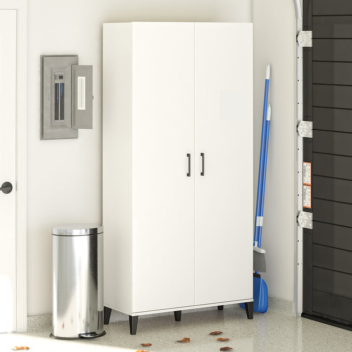 Ameriwood Home Flex Tall Storage Cabinet - White