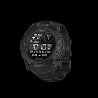 Garmin Instinct 3 50mm - Solar Tactical, Black, Gps, Led Flashlight, Mil-std-810, Unlimited Battery
