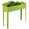 Costway 40\"x12\" Outdoor Elevated Garden Plant Stand Raised Tall Flower Bed