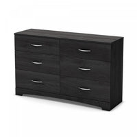 Step One 6-drawer Dresser - Gray Oak 