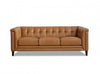 Hydeline Bodie Leather Chair - Brown