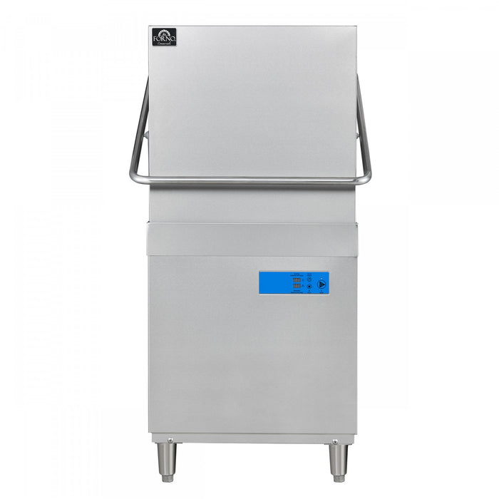 FORNO Commerciale Hood Dishwasher, 26L Tank Capacity, 3 Different Wash Cycles - FCMDW0031