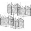 Outsunny 4 Pack Garden Chicken Wire Cloche, Plant Protectors From Animals