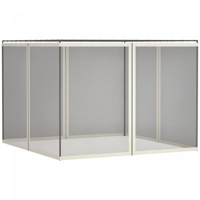 Outsunny 10' x 13' Gazebo Replacement Mosquito Netting Screen Walls