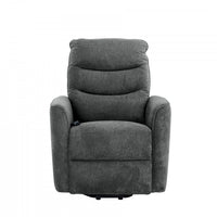 Sawyer 30 in. Upholstered Power Lift Recliner Chair - Grey 
