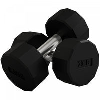 Soozier Weights Dumbbells Set with Non-Slip Grip for Home Gym, 2 x 20lbs