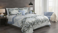 3-Piece Queen Size Reversible Quilt Set 