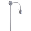 Dainolite Winford Wall Mounted Reading Lamp Satin Chrome