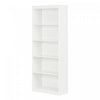 Axess 5-shelf Bookcase - Pure White 