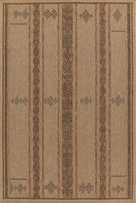 Elowen Transitional 5'3\" x 7'0\" Area Rug in Ivory Indoor Area Rug