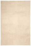 Argo Plush & Shags Beige Washable Rug 6'7\" x 9'0\" Indoor Area Rug