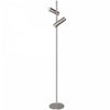 Dainolite Constance Floor Lamp 12w Satin Chrome Frosted Acrylic Diffuser