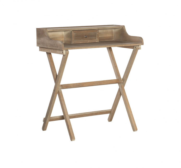 Coy Folding Desk - Grey