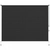 Outsunny Outdoor Roller Shade, 8' X 6' Patio Door Blinds, Black