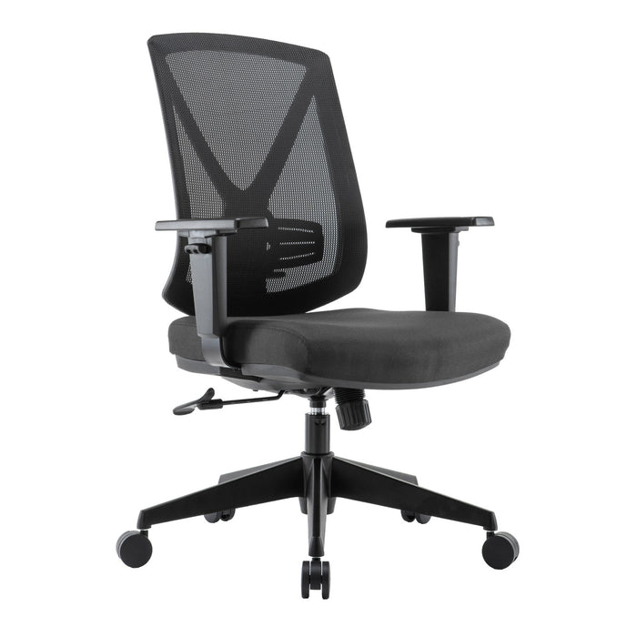 TygerClaw Mid Back Breathable Mesh Office Chair with Lumbar Support