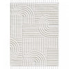 Quinto Geo Circles Shag Area Rug - 6'3