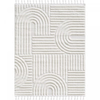 Quinto Geo Circles Shag Area Rug - 6'3