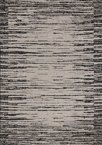 Jackson Black Grey Distressed Outdoor Rug, 6'7