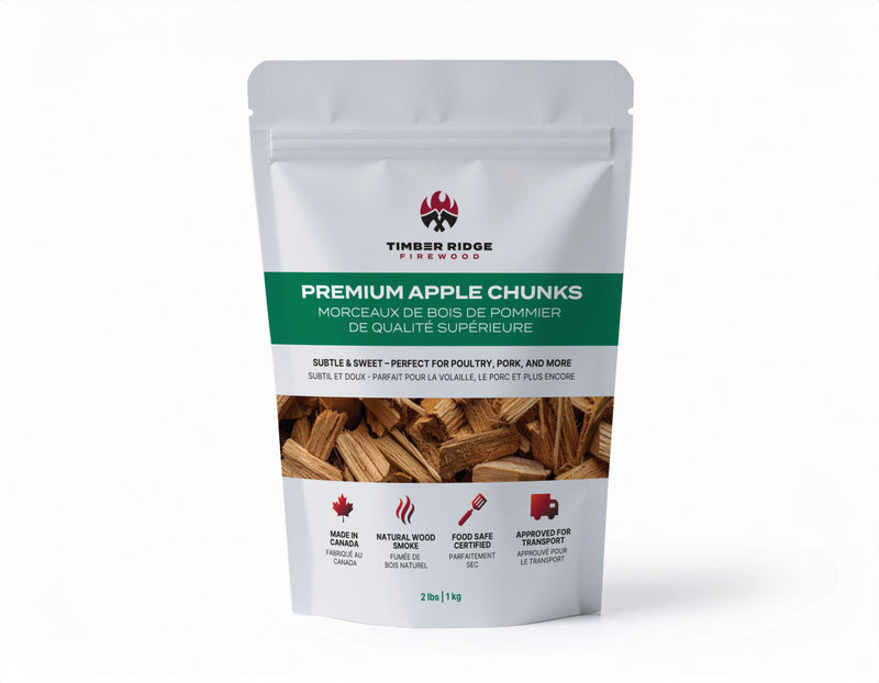 SM Apple Wood Chunks Reseal Bag