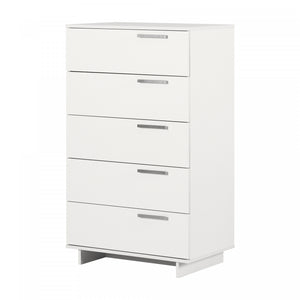 Cavalleri 5-Drawer Chest Storage Unit - Pure White