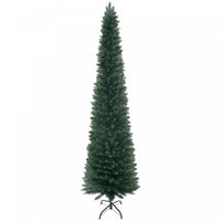 Homcom 7ft Artificial Christmas Tree Holiday Pencil Tree Indoor