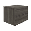 Nordika James Nightstand with 2-Drawers - Grey Oak