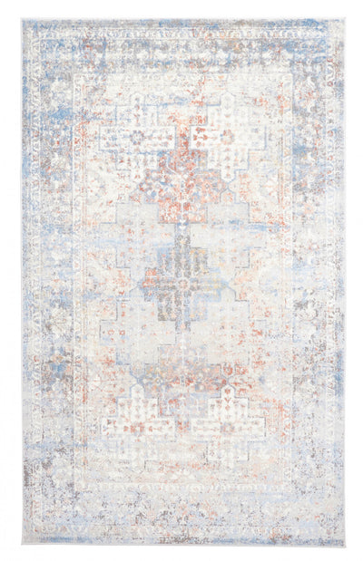Leila Ivory Rug 8'0" x 10'0" | Tapis Traditionnel Leila 8'0" x 10'0" en Ivoire