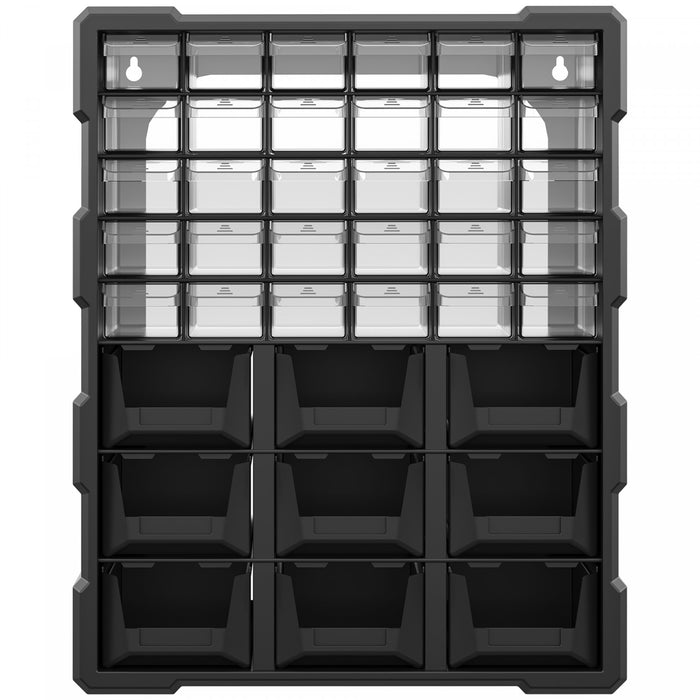 Durhand Plastic 39 Drawer Plastic Parts Storage Hardware Cabinet