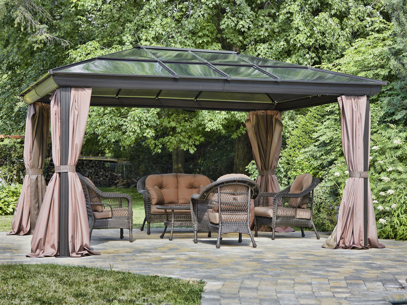Gazebo Penguin Venus - Gazebo 12x16 Polycarbonate Roof