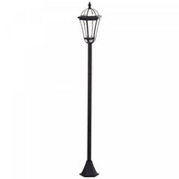 Outsunny 2 Piece LED Garden Lights Lamp Post Solar Powered Auto Switch Outdoor Lantern Patio Pathway