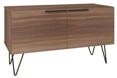 Manhattan Comfort Beekman 2-Shelf Accent Cabinet - Brown|Armoire décorative Beekman de Manhattan Comfort avec 2 tablettes - brune