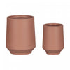 Dalya 2-Piece Planter - Burnt Orange