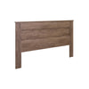 King Flat Panel Headboard - Drifted Grey