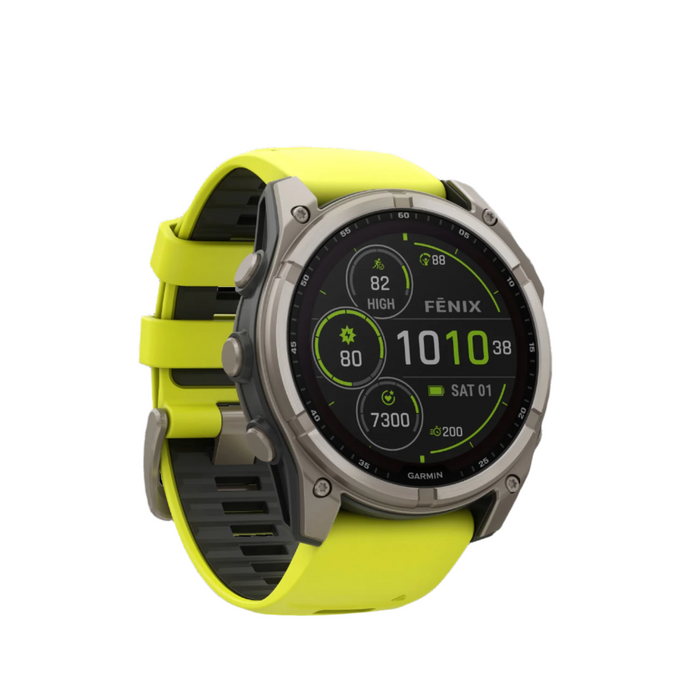 Garmin Fēnix 8 Solar Sapphire Smartwatch 51mm - Gps, Compass, Gyroscope And Barometric Altimeter 