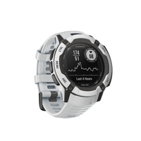 Garmin Instinct® 2x Solar Gps Smartwatch - Health & Fitness Tracking With Multi-band Gnss - Whitesto