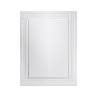 Foundry 30 Inch All-Glass Rectangular Mirror In Chrome