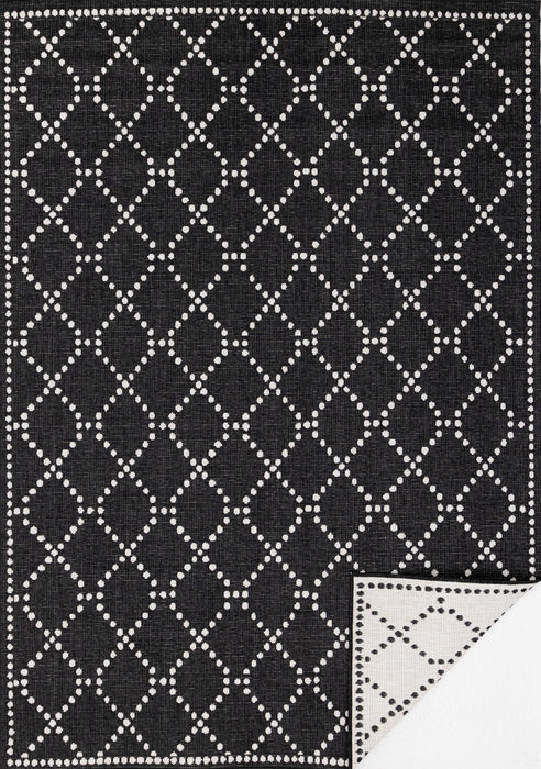Brooke Reversible Diamonds Indoor/Outdoor Area Rug - 7'10\" x 11'2\"