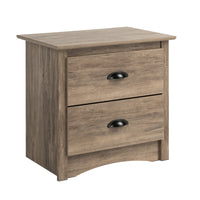 Salt Spring 2-Drawer Nightstand - Drifted Grey