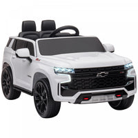 Aosom 12v Licensed Chevrolet Tahoe Powered Ride-On Car, Kids Ride On Car With Remote Control, 3 Spee
