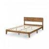 Julia Wood Platform Bed with Headboard - Queen Size | Julia lit plateforme en bois avec tête de lit - Grand