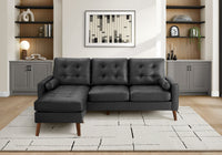 Upholstered Chaise Sofa Lounger, 85