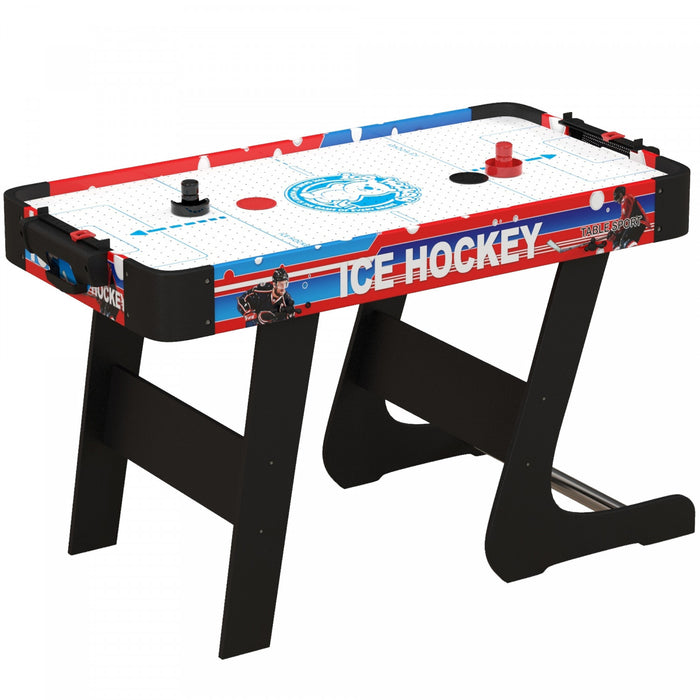 Soozier 40\" Air Hockey Table With 2 Pucks, 2 Pushers, Folding Arcade Table