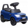 Qaba 6v Electric Car For Kids, 2 In 1 Sliding Car Battery Powered Ride-On Toy For Toddlers With Forward, Music Horn Headlights, For 18-60 Months, Land Rover Licensed, Blue