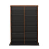 Double Width Wall Storage - Cherry Black