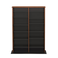 Double Width Wall Storage - Cherry Black